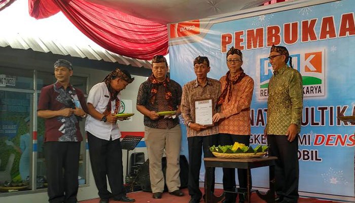 Prosesi Peresmian Bengkel AC Resmi Denso di Kota Bandung