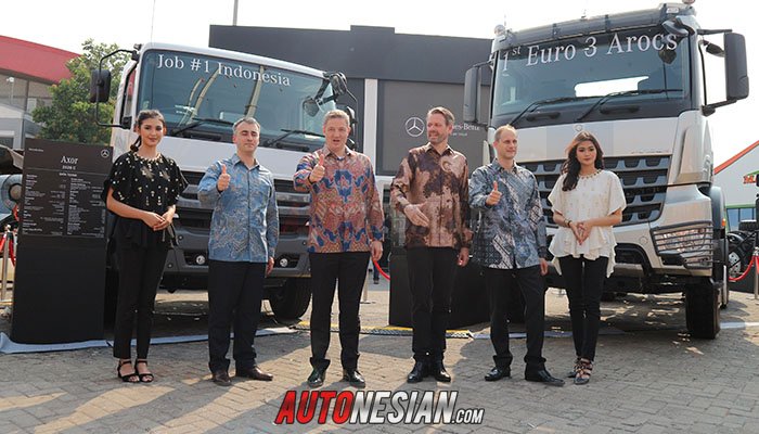 PT. Mercedes-Benz Distribution Indonesia (MBDINA) Hadirkan Line Up Unggulan dalam pameran Mining Indonesia 2017 di JiExpo, Kemayoran, Jakarta, 13 hingga 16 September 2017