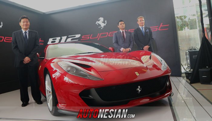 Ferrari 812 Superfast resmi meluncur di Indonesia