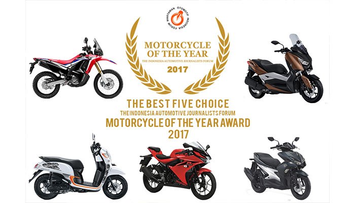 Lima Finalis FORWOT Motorcycle of the Year 2017