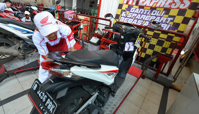 wahana-honda-Pit-Express Pit Express, Layanan Pangkas Waktu Servis