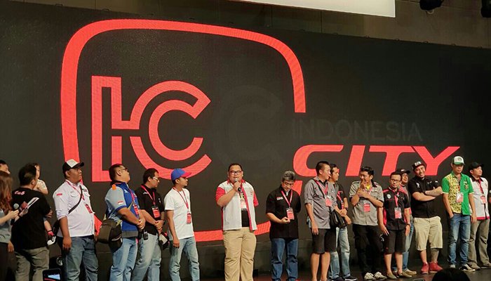 Para member Indonesia City Club meruiahkan Honda Fastival 2018.