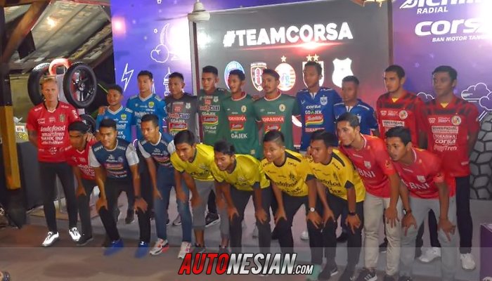 team sepak bola corsa dan achilles 2018