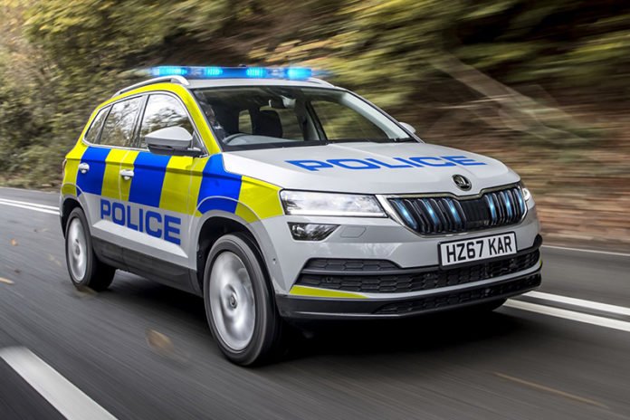 Skoda-karoq-mobil-polisi-inggris Skoda Karoq sebagai kendaraan operasional kepolisian Inggris