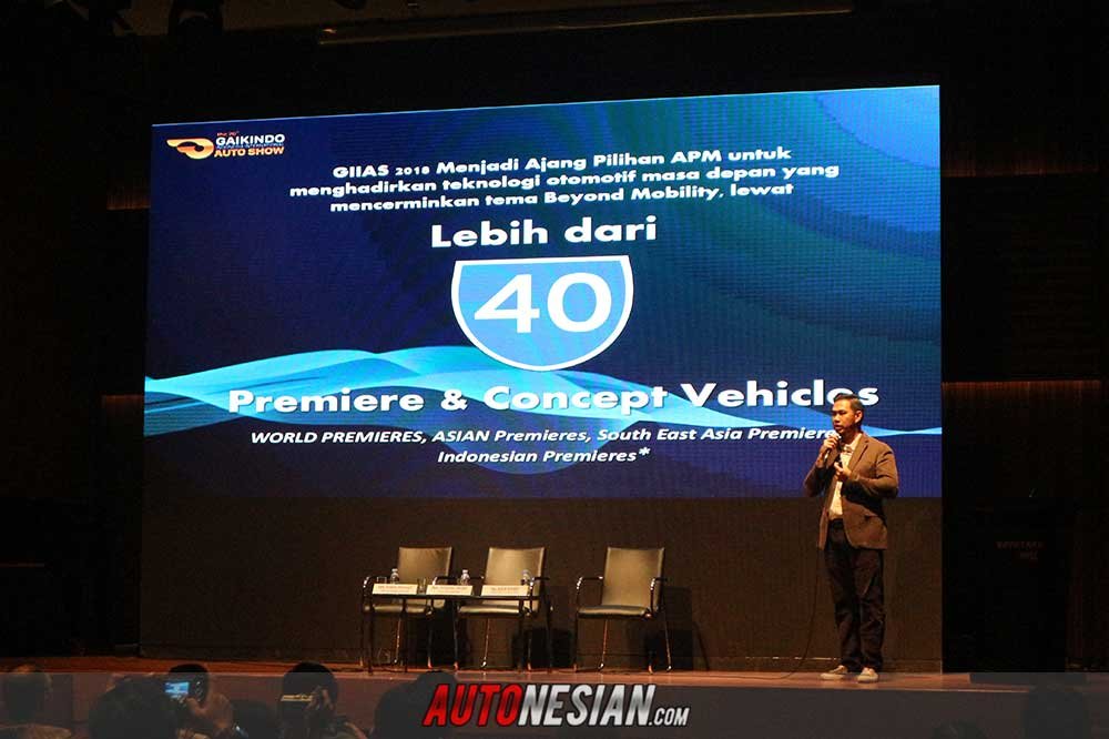 Rizwan Alamsjah Ketua III GAIKINDO dan juga sebagai Ketua Penyelenggara GIIAS 2018