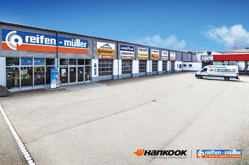 Distributor dan retailers ban terbesar dan independen di Jerman, Reifen-Muller resmi diakuisisi oleh Hankook Tire