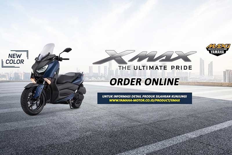 Pemesanan Yamaha Xmax 250 melalui online sudah dibuka sejak Minggu 1 Juli 2018 jam 10.00 WIB