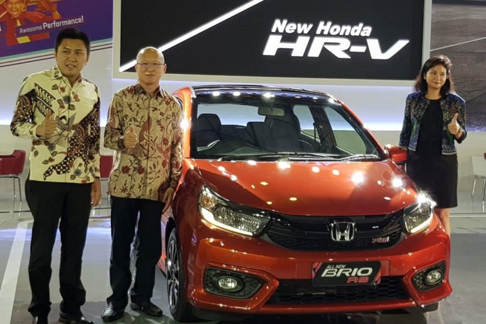 All-New-Brio-RS-GIIAS-Makassar-Auto-Show-2018 PT Prospect Motor selaku Main Dealer Honda wilayah Luar Jawa memperkenalkan generasi kedua Honda Brio pada ajang GIIAS Makassar Auto Show 2018