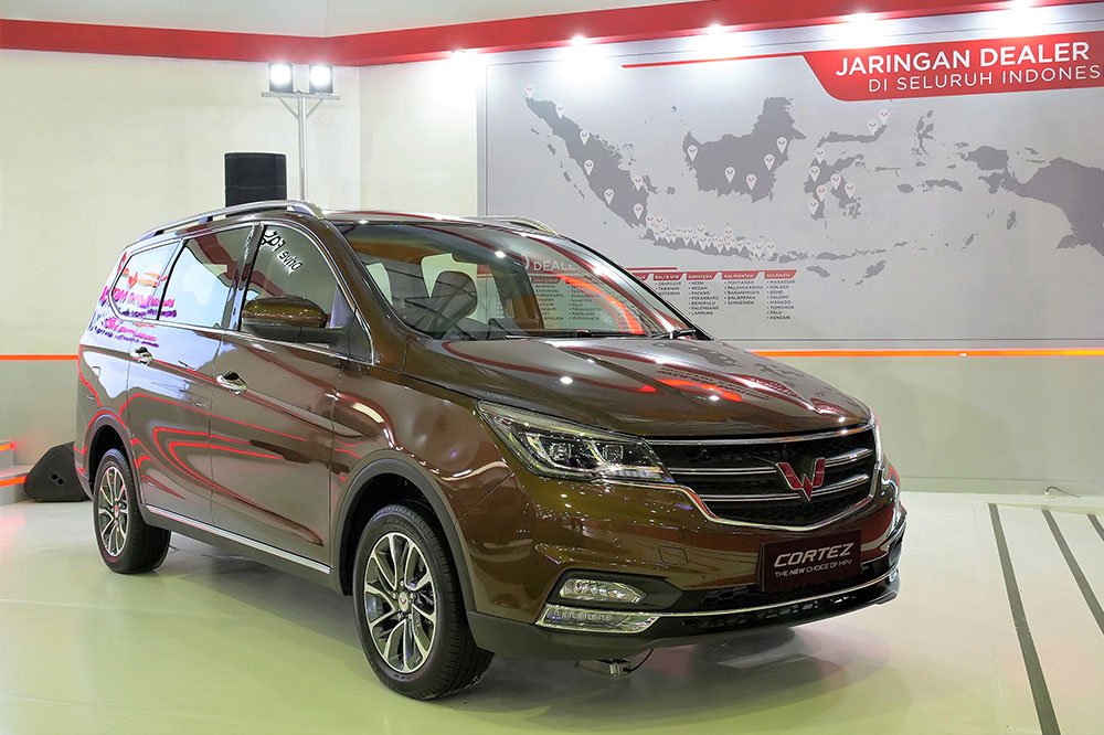 Wuling Cortez hadir di GIIAS Makassar Auto Show 2018