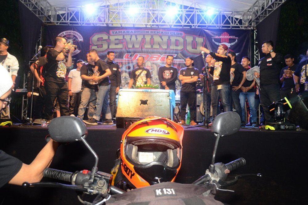 Sewindu Yamaha Byson Bekasi Club