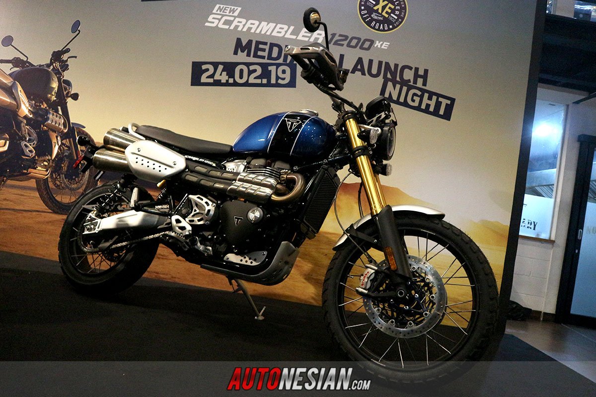 New Triumph Scrambler 1200 XE