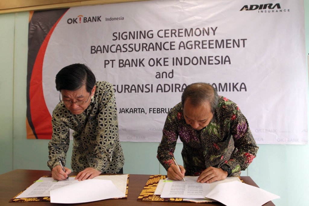 Adira Insurance kerjasama Bank OKE Indonesia
