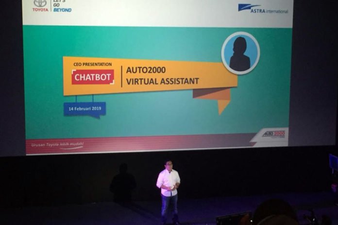 auto2000-chatbot-tasia Tasia layanan Chatboot dari Auto2000 yang berteknologi Artificial Intelligent (AI)