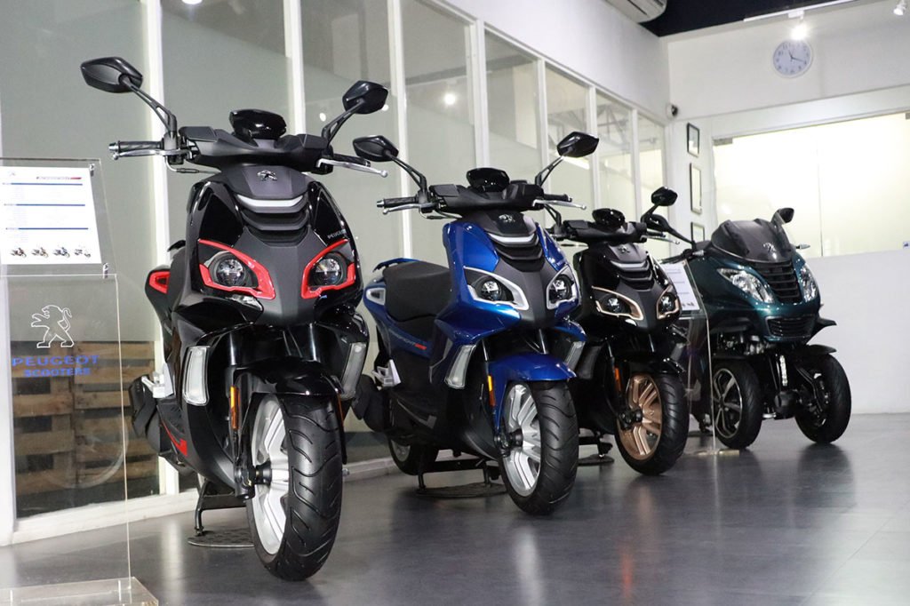 Deretan produk Peugeot Motorcycle Indonesia