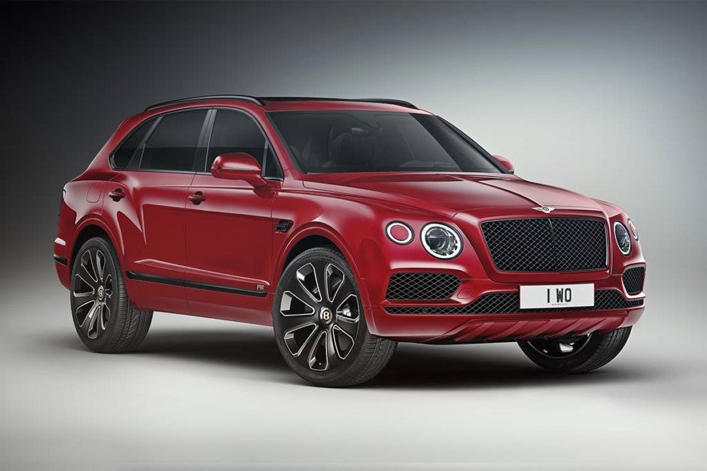 Bentley Bentayga Design Series Candy Red