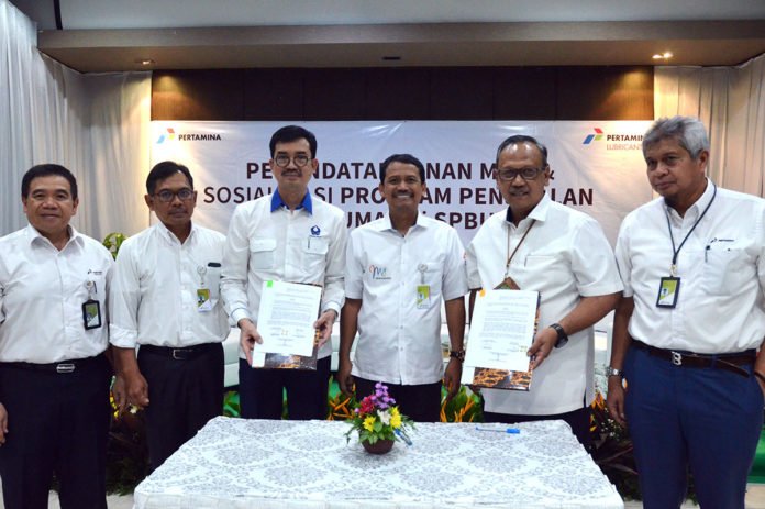 pertamina lubricants mou Hiswana Migas Pertamina Lubricants Hiswana Migas