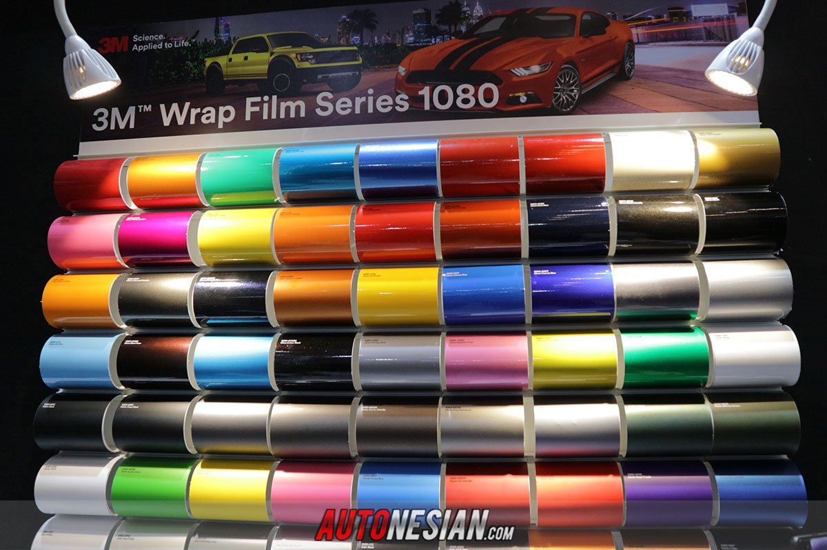 sticker wrapping 3m indonesia wrap film series