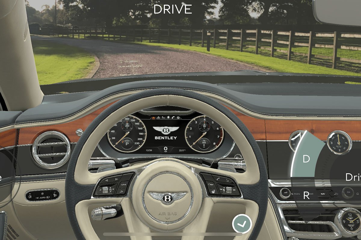 Bentley Augmented Reality All New Flying Spur