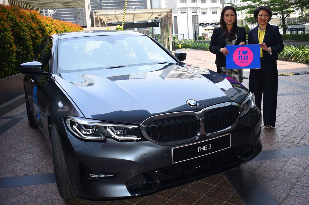 bmw flagship store lazada mall indonesia