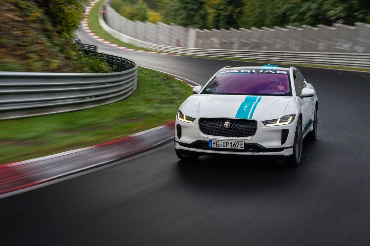 Jaguar I-Pace Golden Steering Wheel