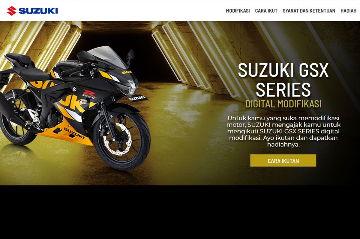 Suzuki GSX Series Digital Modifikasi