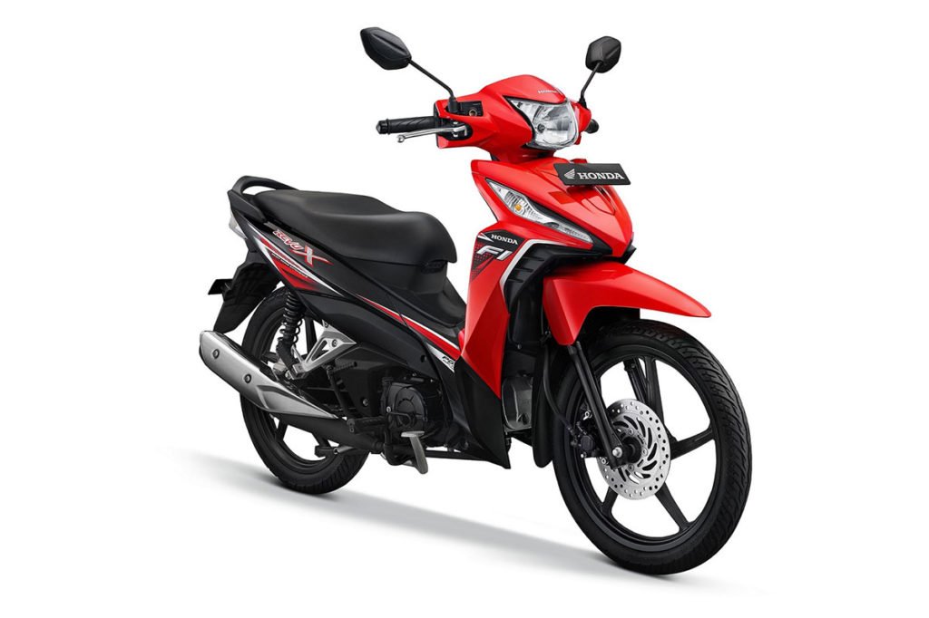 New Honda Revo X Attractive Red