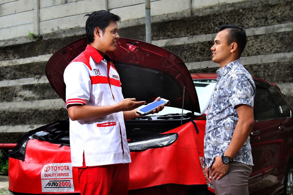 ilustrasi check kendaraan auto2000 virus corona