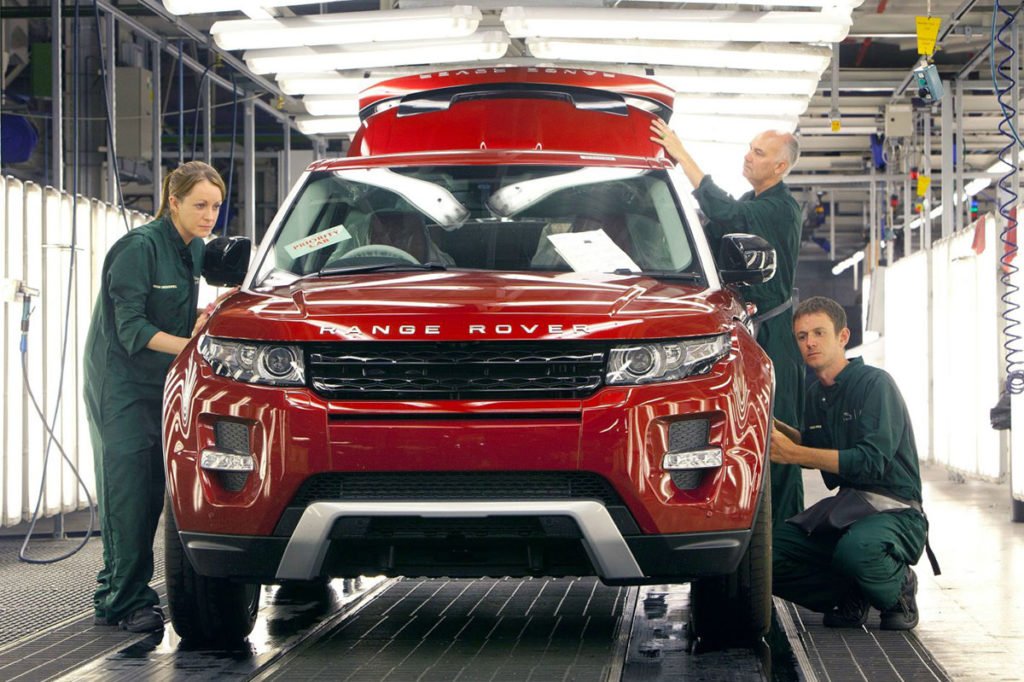 jaguar land rover pabrik inggris