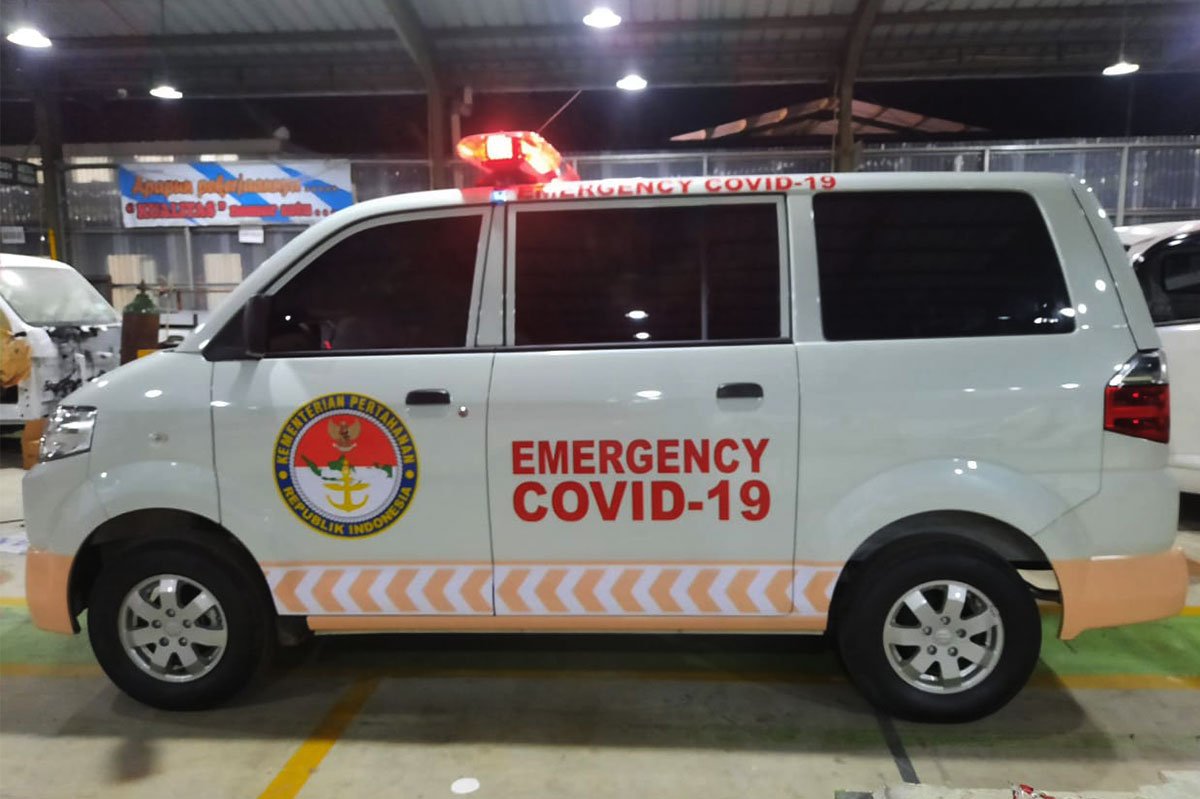 suzuki apv ambulance covid-19