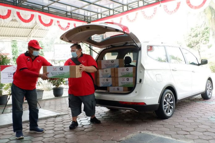 Wuling-Cortezian-Masker-dan-Sembako-Covid-19-Bekasi-6 Wuling Cortezian Masker dan Sembako Covid-19 Bekasi