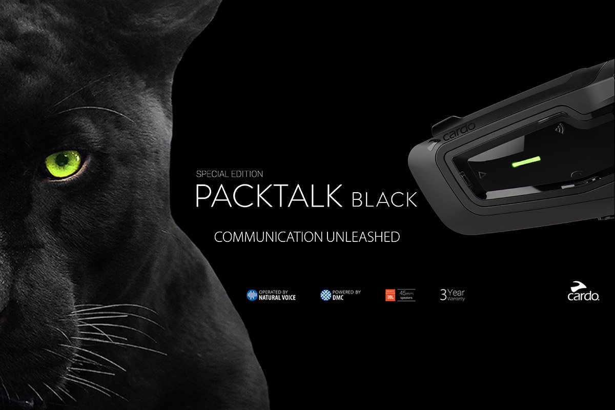 Cardo System Resmi Rilis Packtalk Black Special Edition
