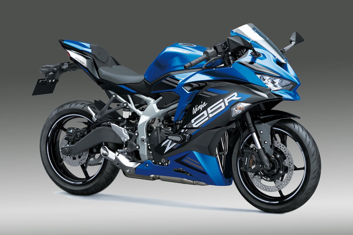 Kawasaki Ninja ZX-25R Candy Plasma Blue Special Edition