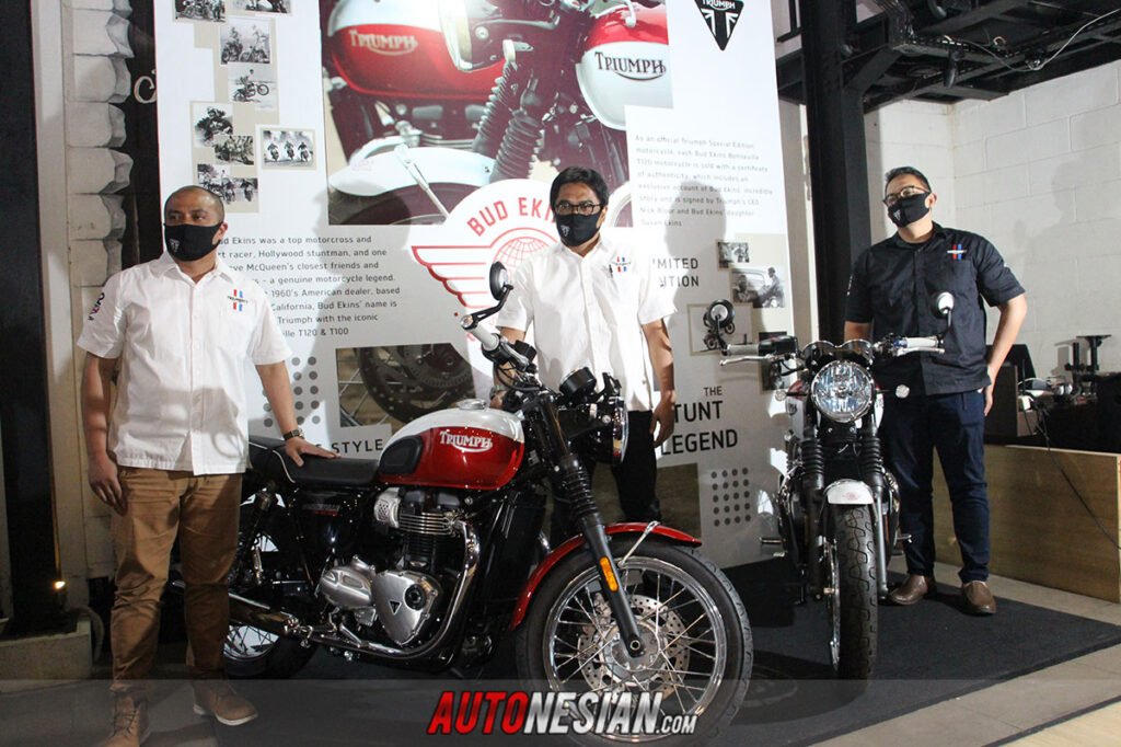 New Triumph Bonneville T100 dan T120 Indonesia