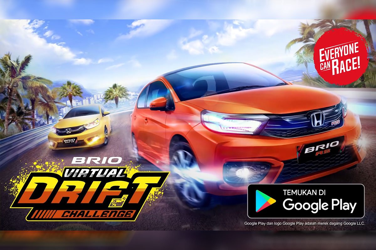 Mobile Game Honda Brio Virtual Drift Challenge