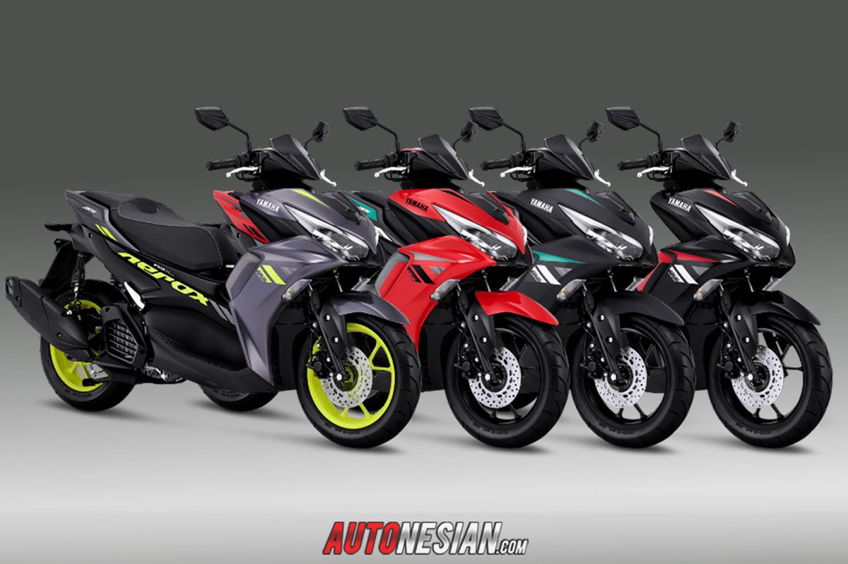 All New Yamaha Aerox 155 Connected non ABS