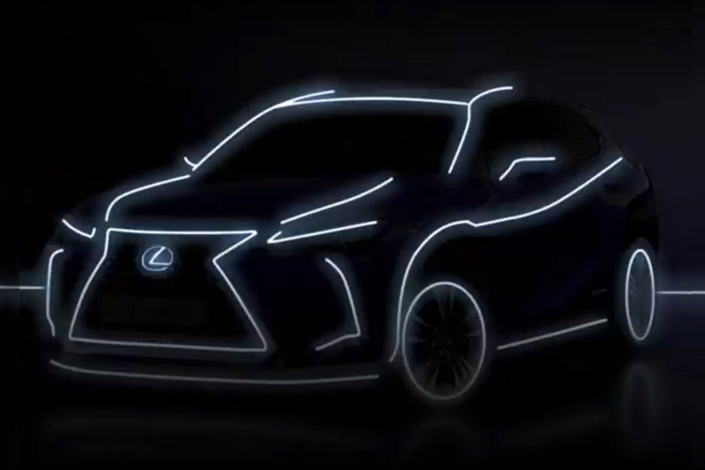 Lexus UX300e teaser Indonesia