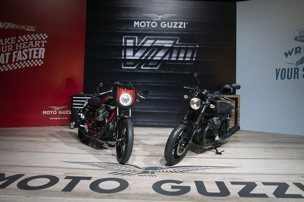 Moto Guzzi V7 III Racer 10th Anniversary Indonesia dan Stone