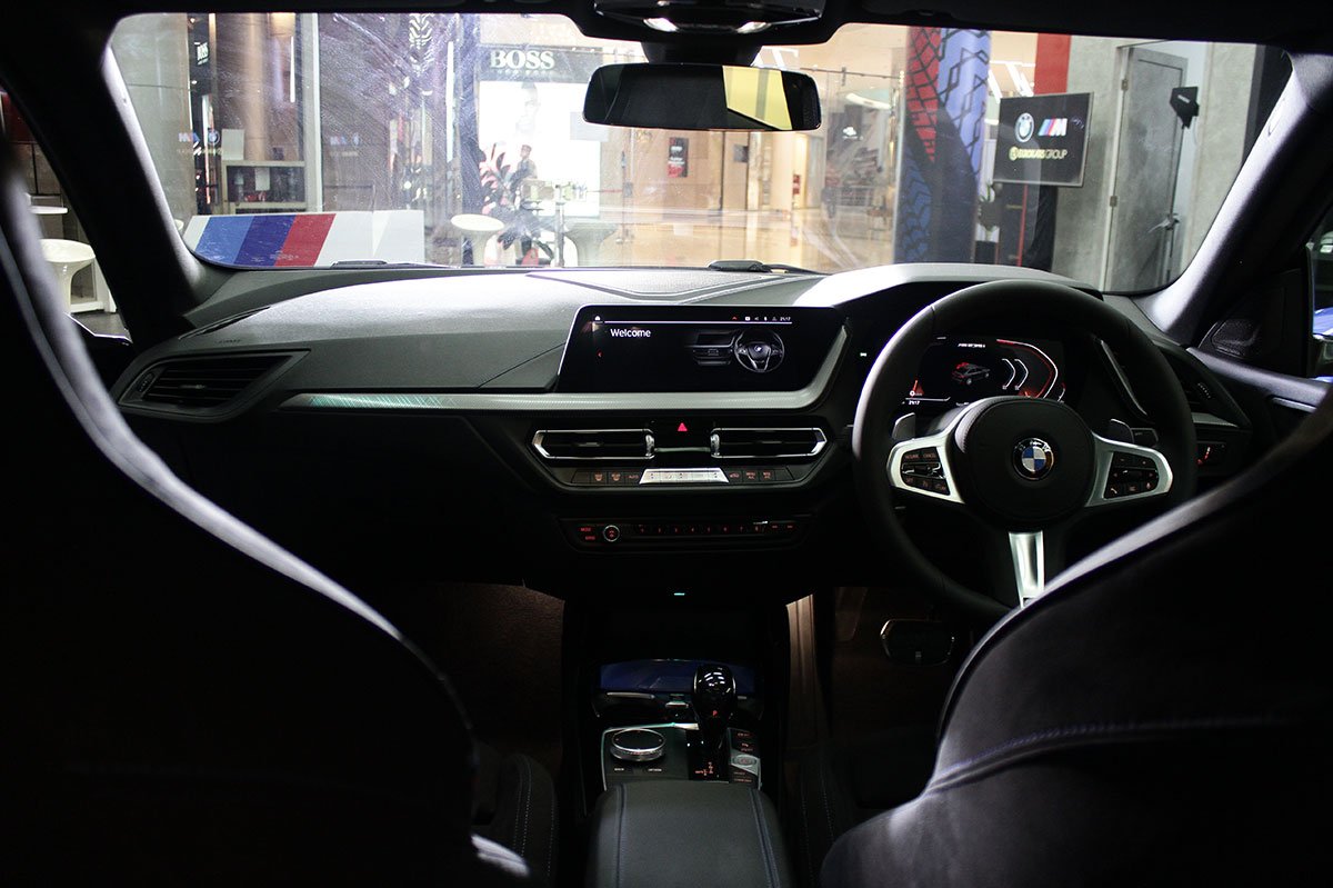 New BMW M135i interior
