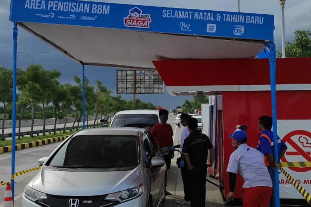 area pengisian bbm pertamina naru 2020 2021