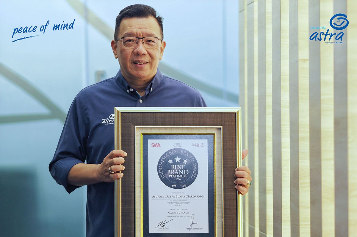 Garda Oto Indonesia best Brand award 2020