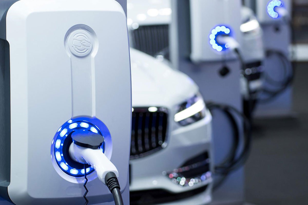 station charging kendaraan listrik