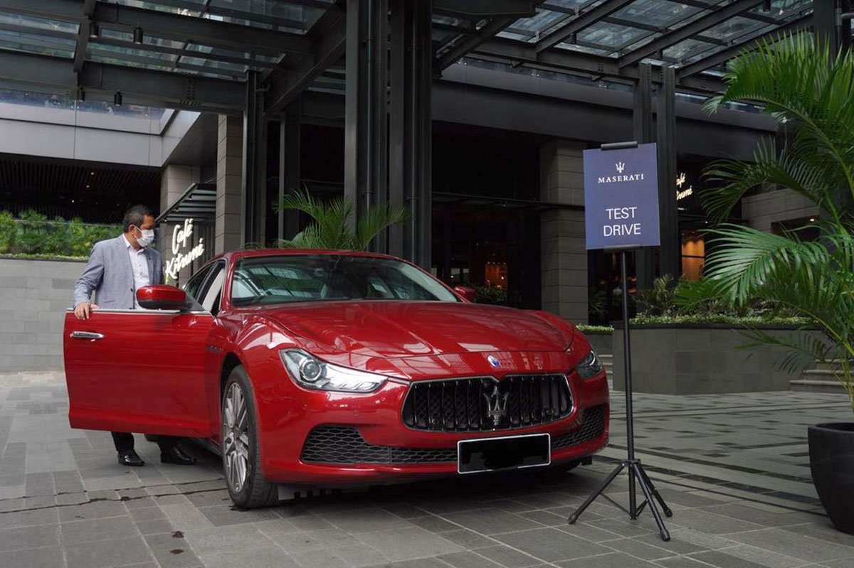 maserati galery test drive jakarta