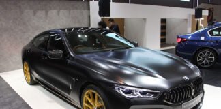 BMW ser 8 Golden Thunder Edition IIMS Hybrid 2021