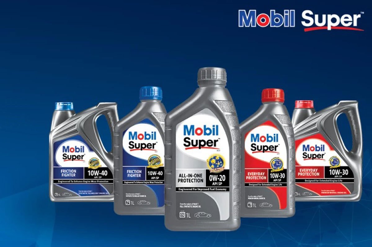ExxonMobil Lubricants varian Mobil Super