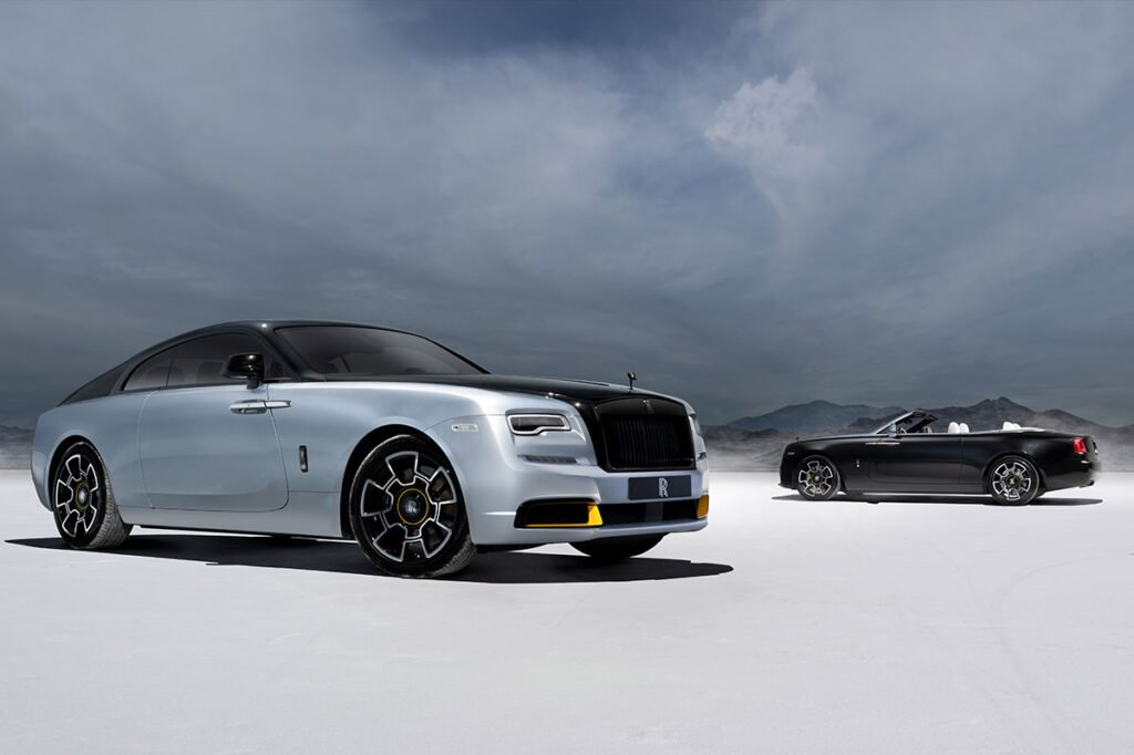 Rolls-Royce Wraith and Dawn Black Badge Landspeed Collection