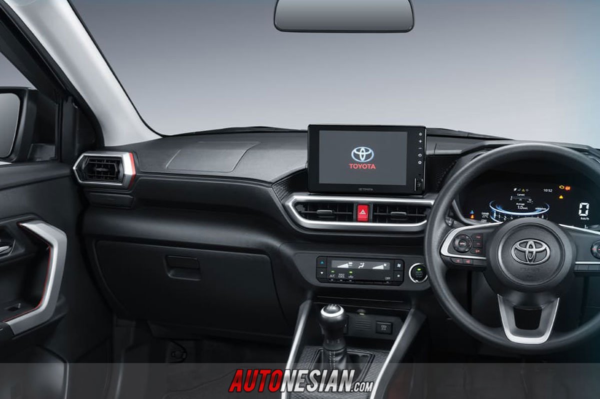 toyota raize 1.2L merah indonesia