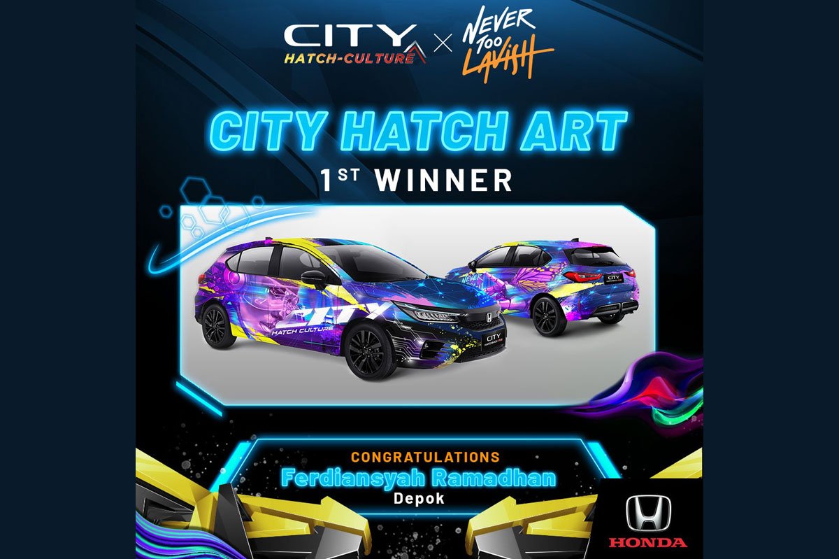 Honda City Hatch Art pemenang