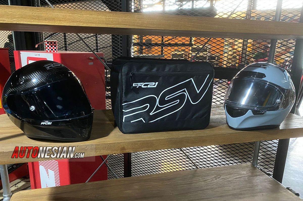 RSV Helmet FFC21 Carbon dan Fiber