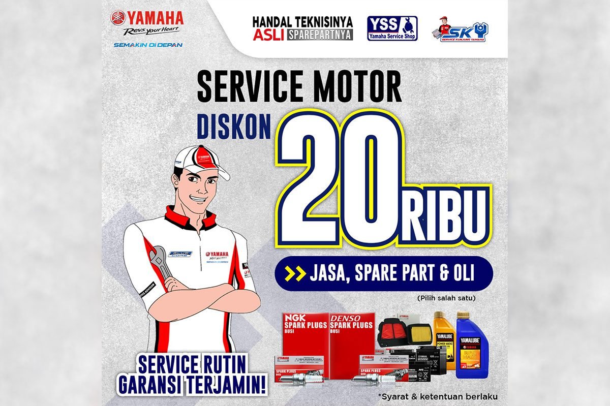 Promo Servis Yamaha Jakarta Bekasi Oktober 2022