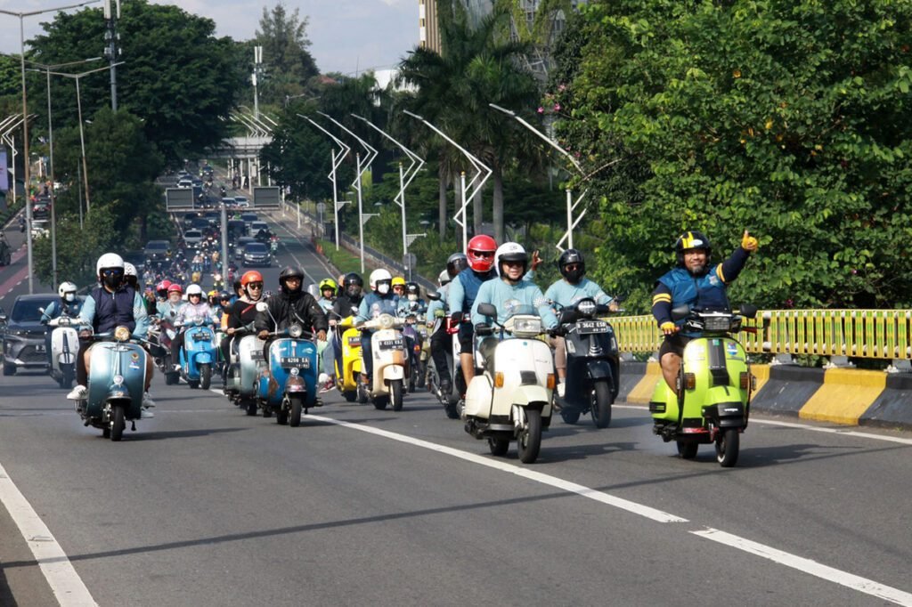 Komunitas Vespa Benz Owners 2 tahun